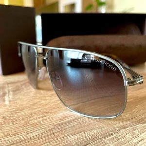 BNIB Tom Ford Len Sunglasses Grey